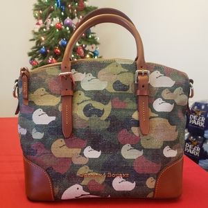 Dooney & Bourke Camouflage Domed Satchel